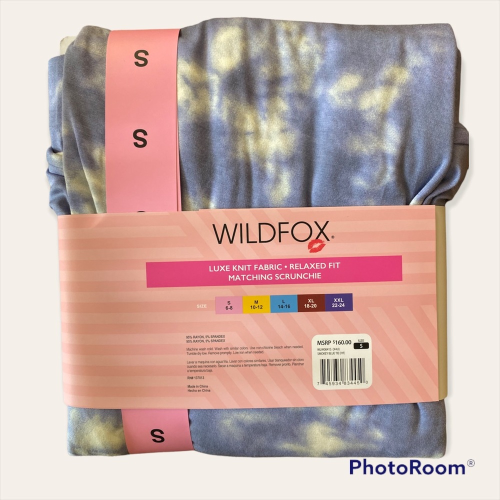 NWT WILDFOX Luxe Knit Relaxed fit 3 piece short set - Picture 4 of 6